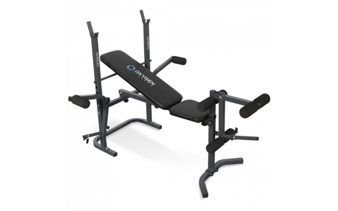 Скамья силовая OXYGEN FITNESS AKRON черная Скамья силовая OXYGEN FITNESS AKRON черная